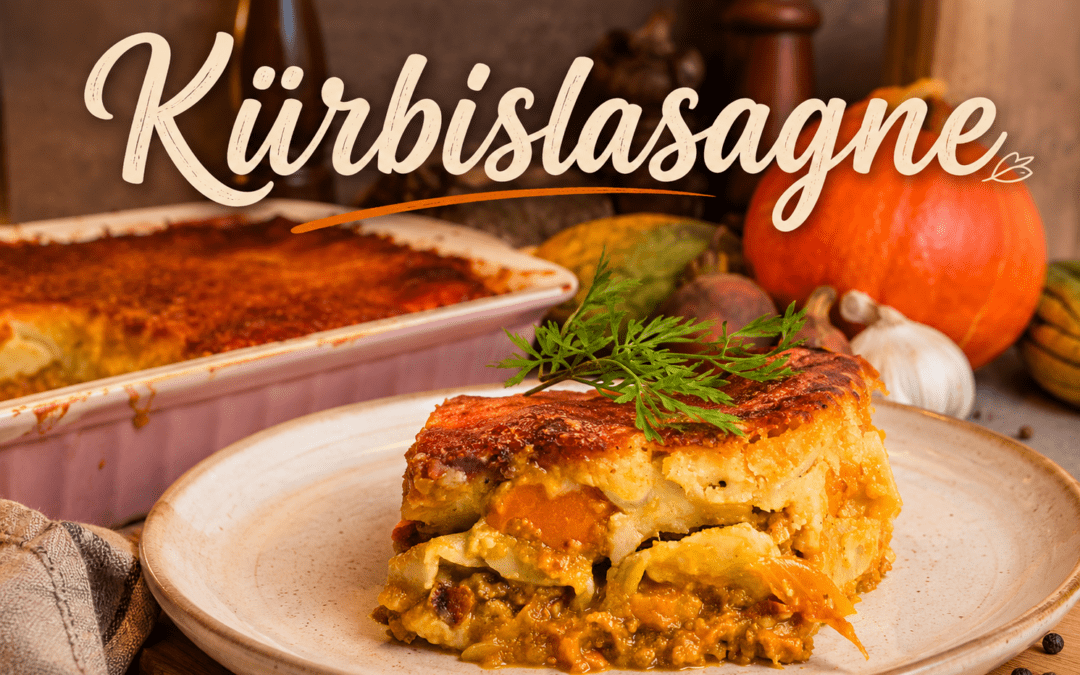 Kürbislasagne – cremig, herzhaft und herbstlich